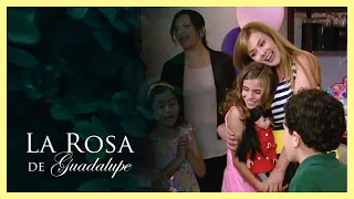 Alejandra se convierte en la madrina de Lucero | Un corazón no tiene color | La Rosa de Guadalupe