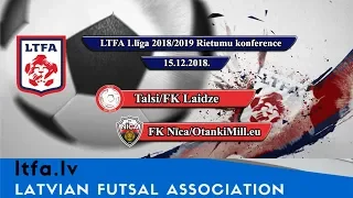 Talsi/FK Laidze - FK Nīca/OtankiMill.eu [LTFA 1.LĪGA 2018/19 Highlights]