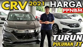 HARGA NEW HONDA CR-V 2021 DISOKON PPNBM TURUN BANYAK #PPNBM #CRV2021 #CRV #BBOTO #CRVTURBO2021