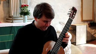 Tárrega | Estudio en forma de Minuetto | Patrik Kleemola, guitar