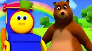 Bär ging über den Berg | Bergbärenlied | Bear Went Over The Mountain | Kids Song