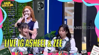 Nur Live IG Bareng Ashel & Zee JKT48 | ANAK SEKOLAH (25/08/22) Part 2