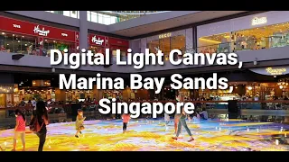 Digital Light Canvas, Marina Bay Sands, Singapore