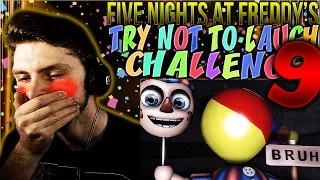 Vapor Reacts #291 | [FNAF SFM] FIVE NIGHTS AT FREDDY'S TRY NOT TO LAUGH CHALLENGE REACTION #9