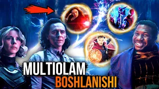 LOKI - Umumiy Tahlil | Multiolam, Yovuz Kang, 2-sezon qachon chiqadi va nima bo’ladi? O’zbek Tilida