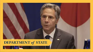 Secretary Blinken Meets With the Foreign Ministers of Japan and the Republic of Korea