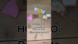 🎁Learn how to decorate Bomboniere for your next event! #diy #tutorial #bomboniere #eventinspo