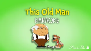 This Old Man Karaoke with Lyrics #nurseryrhymes #karaokewithlyrics