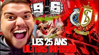 LA FOLIE DANS LA TRIBUNE DES ULTRAS (STANDARD DE LIEGE VS CLUB BRUGES - VLOTCH 2)