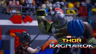 Thor Ragnarok in LEGO (Thor vs Hulk)