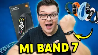 CHEGOU! MI BAND 7 | + DE 100 MODOS DE ESPORTES E 15 DIAS DE BATERIA!