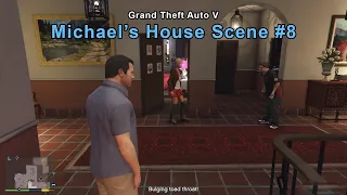 Jimmy and Tracey arguing - Michael's House Scene #8 - GTA 5