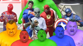 Superheroes and Hulk Adventures | Compilation video