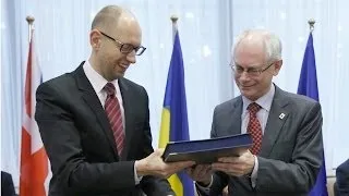 Украина подписала Соглашение об ассоциации с ЕС