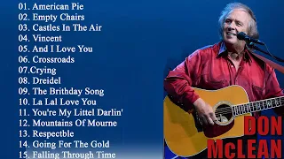 Don Mclean Greatest Hits Full Album  || Best Of Don Mclean Playlist