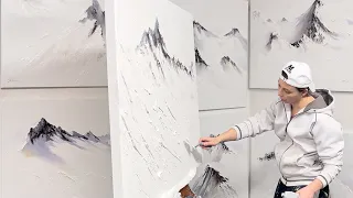 The Majesty of Mountains: A Collection of Snow Mountain Paintings