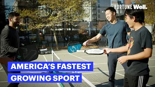 How Pickleball Became The Fastest Growing Sport In America | Fortune Well