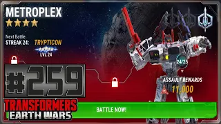 Transformers Earth Wars Episode 259 - Titan Assault 20221025 Metroplex