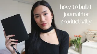 how to bullet journal for productivity | 5 bullet journal tips to increase productivity!