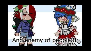 Stop this war..!⚔️❎ //Gacha club//Countryhumans (ft. Belorus, ukraine, america and NATO countries)