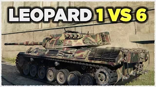 Leopard 1 • 1 vs 6 • 11K Damage • World of Tanks Gameplay