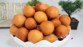 No Yeast, No Proof. Don't spend too much time making Puff Puff again! Fry right away!