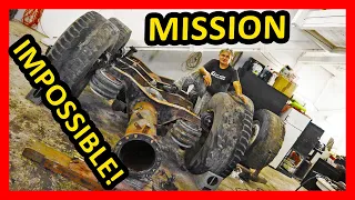 EP.36, Very difficult work on the second Tatra chassis! - 4-motor Monster Truck Project