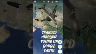 Crashed Airplane Found🤯In Google Map|Google Map Secrets|