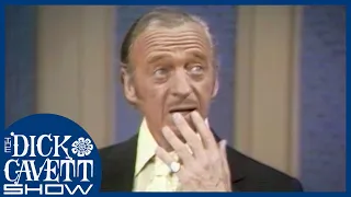 David Niven on Being Held Out Of A Window By His School Teacher | The Dick Cavett Show