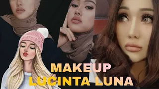 NGIKUTIN STEP BY STEP MAKEUP LUCINTA LUNA|| OMG😭😭