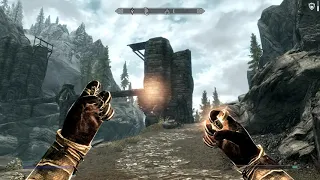 Skyrim Requiem Conquest - Part 25  Getting Dawnbreaker using Inferno in the center of the room!