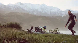 Surfing in New Zealand