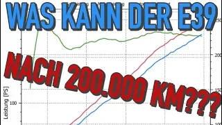 🚘 WIE VIEL LEISTUNGSVERLUST NACH 200.000km??? [BMW E39 525i] 🛣 | KrisGarage