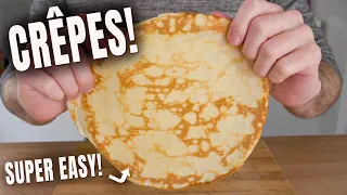 How to make Crêpes! Like a Pro Chef!