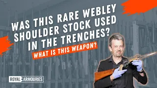 Fake or frontline firearm? The mysterious Webley stock with firearms expert Jonathan Ferguson