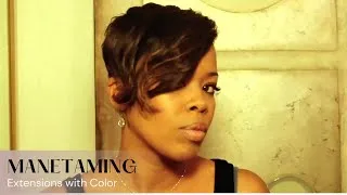 Extensions with Color - Mane Taming with Malinda Williams