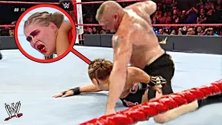 Wwe 26 April 2021 Brock Lesnar attack Ronda Rousey