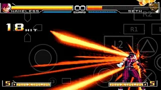 Nemeless Combo 100% - KOF 2002 Unlimited Match 5 Barras (Aethersx2)