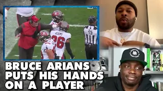 Bruce Arians Puts His Hands on a Player  | Man to Man Pod