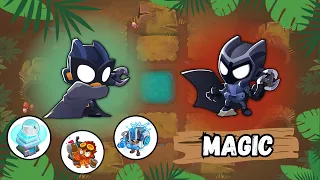 Tier 5 VS Buffed Tier 4 Magic Towers | BTD6