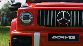 Mercedes Mini G63 AMG Kids Electric Ride On Car