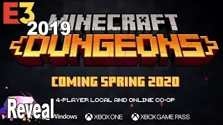 Minecraft Dungeons - E3 2019 Reveal Trailer [4K 2160P]