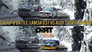 Group B Battle: Lancia 037 vs Audi Sport Quattro - DiRT Rally