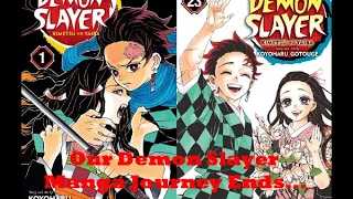 We Finished The Demon Slayer Manga and Couldn't Stop Crying 😭😭😭 (Paws On Manga)