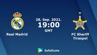 Real Madrid vs FC Sheriff Tiraspol Prediction || UEFA Champions League 2021/22