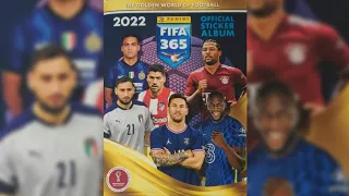 Panini Album "FIFA 365 2022" Full completed 100%