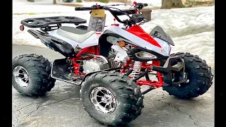 Cheetah 125 ATV Unboxing, Assembly, and First Ride