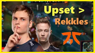 Upset proves he's worthy replacing Rekkles