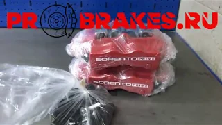 Суппорта Brembo на заднюю ось соренто прайм