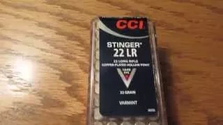 cci stinger 50 round box review